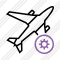 Airplane Settings Icon