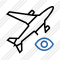 Airplane View Icon