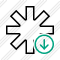 Asterisk Download Icon