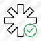 Asterisk Ok Icon