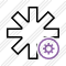 Asterisk Settings Icon