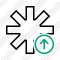 Asterisk Upload Icon