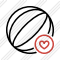 Beach Ball Favorites Icon