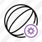 Beach Ball Settings Icon