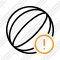 Beach Ball Warning Icon