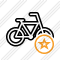 Bicycle Star Icon