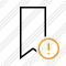 Bookmark Warning Icon