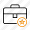 Briefcase Star Icon