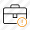 Briefcase Warning Icon