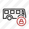 Bus Lock Icon