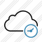 Cloud Clock Icon