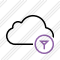 Cloud Filter Icon