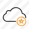 Cloud Star Icon