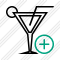 Cocktail Add Icon