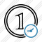 Coin Clock Icon