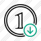 Coin Download Icon
