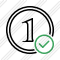 Coin Ok Icon