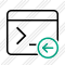 Command Prompt Previous Icon