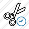 Cut Clock Icon