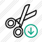 Cut Download Icon