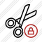 Cut Lock Icon