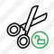 Cut Unlock Icon