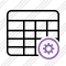 Database Table Settings Icon