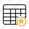 Database Table Star Icon