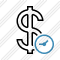 Dollar Clock Icon