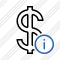 Dollar Information Icon