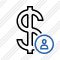 Dollar User Icon