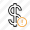 Dollar Warning Icon