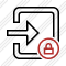 Enter Lock Icon