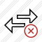 Exchange Horizontal Cancel Icon