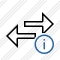 Exchange Horizontal Information Icon