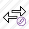 Exchange Horizontal Link Icon