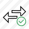 Exchange Horizontal Ok Icon