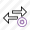 Exchange Horizontal Settings Icon