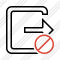 Exit Block Icon