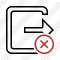 Exit Cancel Icon