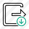 Exit Download Icon