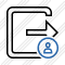 Exit User Icon