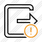 Exit Warning Icon