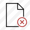 File Cancel Icon