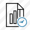 File Chart Clock Icon