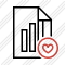 File Chart Favorites Icon