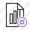 File Chart Settings Icon