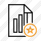 File Chart Star Icon