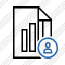 File Chart User Icon