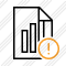 File Chart Warning Icon